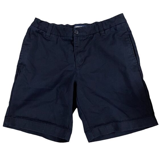 Lands End ~Set of 2 ~Big Girls Uniform Shorts ~ adjustable waistband ~ size 14 - Picture 3 of 14